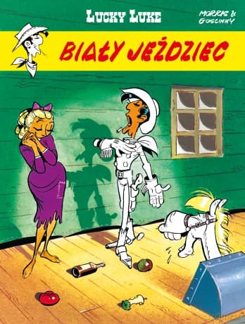 Biały jeździec. Lucky Luke - René Goscinny
