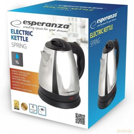 Czajnik elektryczny Spring 1.0L inox