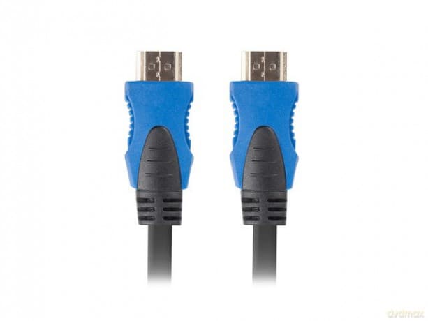 Kabel Premium HDMI-HDMI M/M v2.0 1.8m czarny 4K 60Hz, pełna miedź