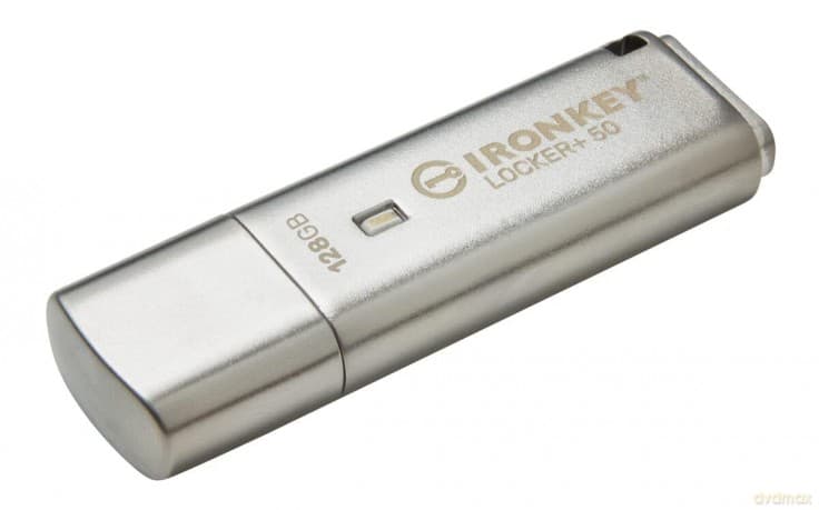 Pendrive 128GB IronKey Locker+50 AES Encrypted USB to Cloud