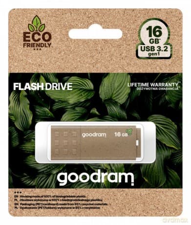 Pendrive UME3 16GB USB 3.0 Eco Friendly