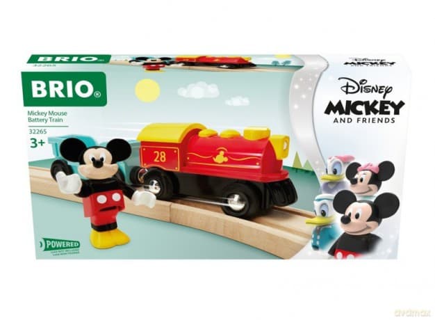 Pociąg na baterie Myszka Miki