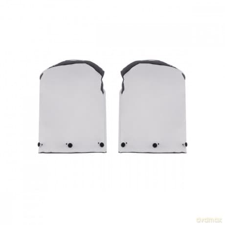 Rękawiczki do wózka szare