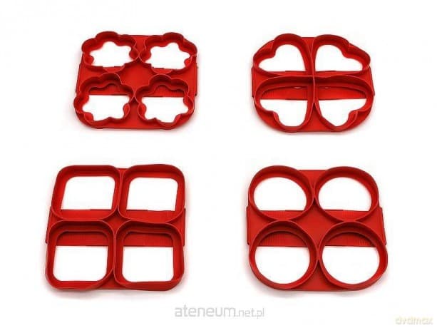 Foremka do smażenia 4 kształty MIX