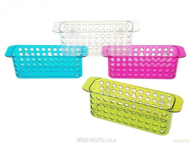 Koszyk łazienkowy z przyssawkami MIX