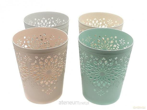 Koszyk plastikowy ażurowy MIX