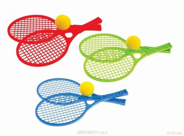 Rakietki do tenisa z miękką piłeczką mix