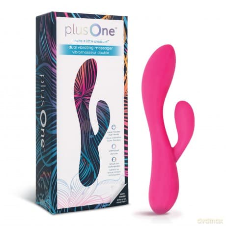 Dual vibrating stimulator pink