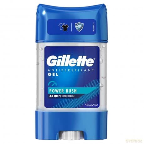 Gel antiperspirant for men Power Rush 70 ml