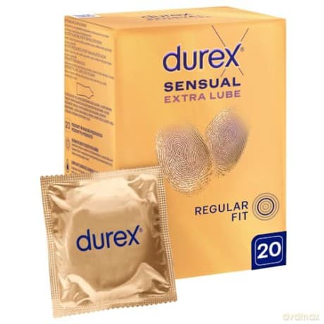 Sensual Extra Lube condoms - Variant: 20 ks