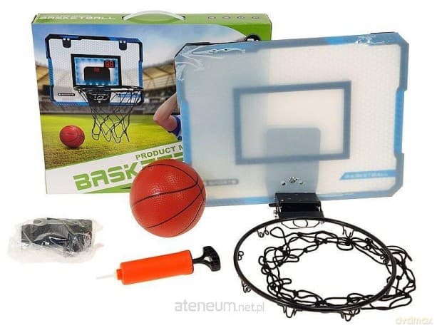 Zestaw do koszykówki z licznikiem punktów