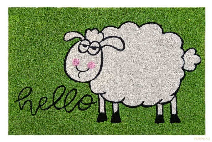 Wycieraczka Hello Owieczka 40 x 60 CM