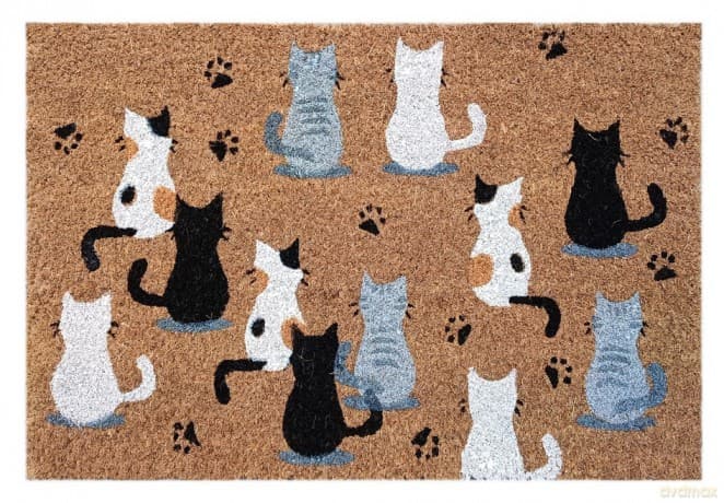 Wycieraczka Koty+Łapki 40 x 60 CM