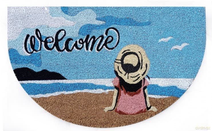 Wycieraczka Welcome Plaża 45 x 75 CM