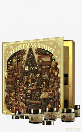 HISKIN Home Zestaw prezentowy BAŚNIOWA KSIĘGA - Kalendarz adwentowy (świece zapachowe)