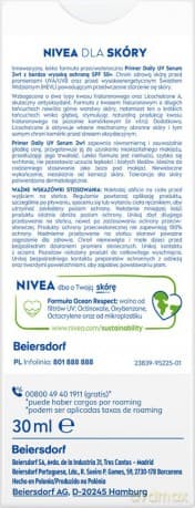 NIVEA SUN Serum SPF 50 Primer Daily 30ml