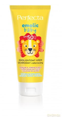 PERFECTA Emolic Baby Emolientowy Krem ochronny SPF50 - całoroczny 50 ml