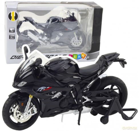 Motocykl metalowy ze świat kem i dźwiękiem 1:12