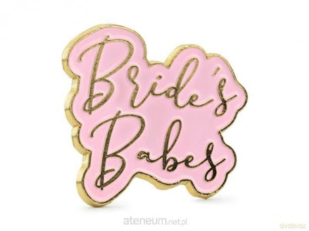 Przypinka Bride's Babes 3.5x3cm