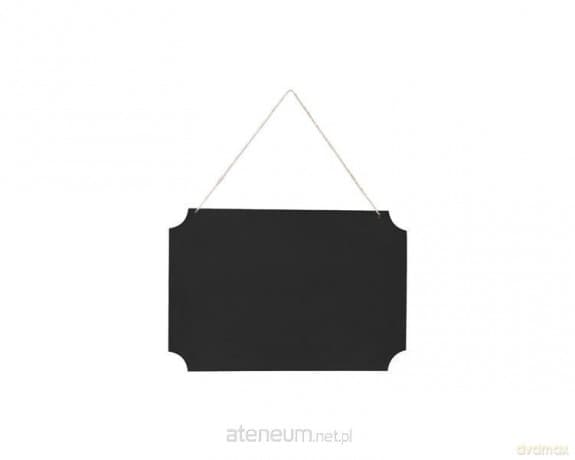 Tabliczka wisząca do napisów czarna