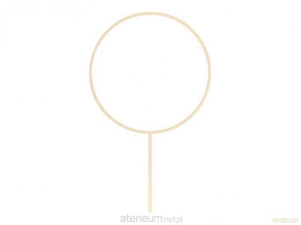 Topper drewniany Obręcz 24.5cm