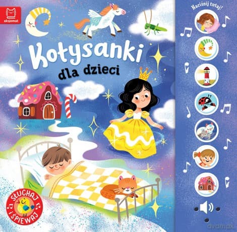 Kołysanki dla dzieci. Słuchaj i śpiewaj! - Anna Podgórska