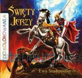 Święty Jerzy - kolorowanka WDS