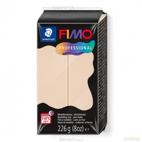 Masa termoutwardzalna Fimo doll art 226g beżowy