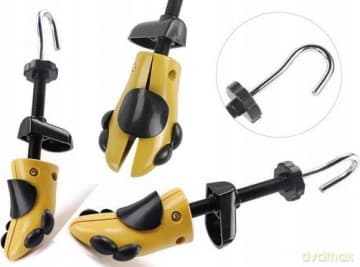 Wieszak prawidła do butów plastikowy regulowany