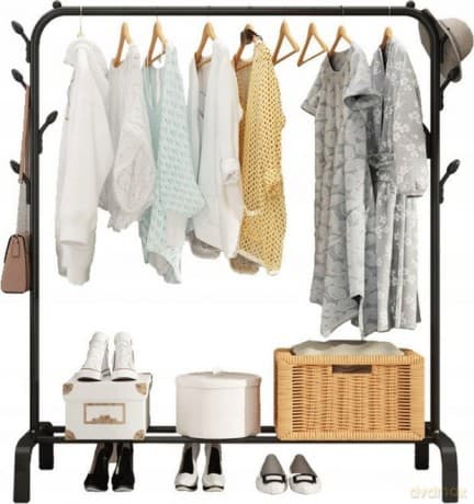 Wieszak wolnostojąca na ubrania buty