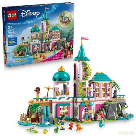 LEGO Disney Zamek księżniczek i królewskie zwierzaki (43267)