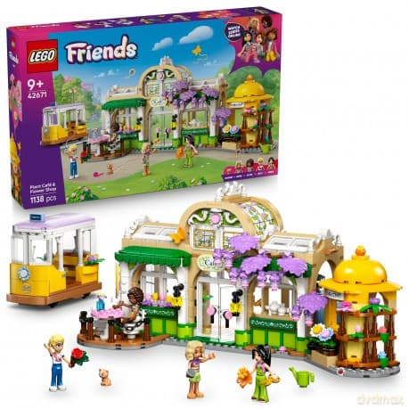 LEGO Friends Zielona kawiarnia i kwiaciarnia (42671)