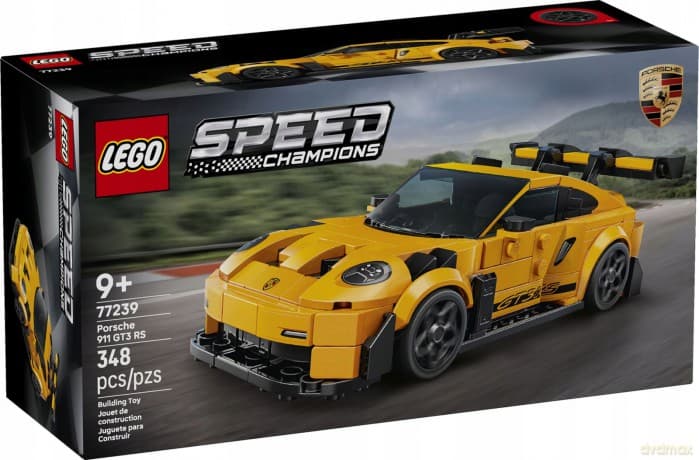 LEGO Speed Champions Supersamochód Porsche 911 Gt3 Rs (77239)