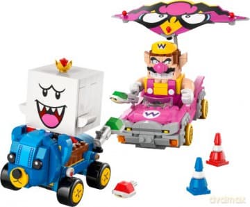 LEGO Super Mario Mario Kart Wario i King Boo (72038)