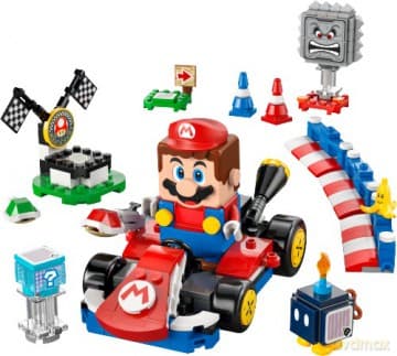 LEGO Super Mario Super Mario Interaktywna figurka LEGO Mario i Standard Kart (72043)