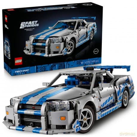 LEGO Technic Samochód Nissan Skyline GT-R (R34) (42210)
