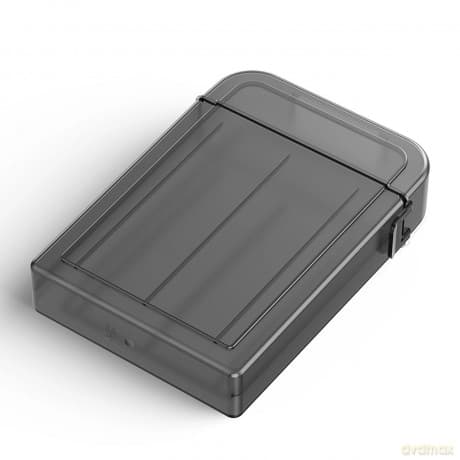 Etui ochronne Orico PPH-25 pudełko na dysk 2,5" - półprzezroczyste, szare