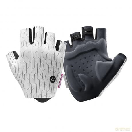 Rękawiczki kolarskie Rockbros MTB rozmiar: XL - biało-czarne