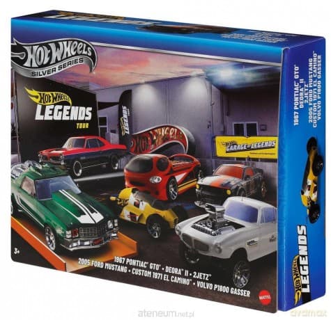 Hot Wheels Legends Samochody 1:64 6-pak