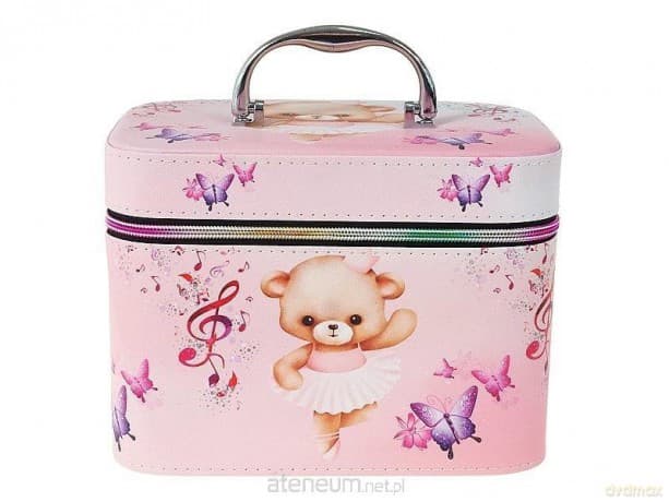 Kuferek M z lusterkiem na zamek 21x14x11,5cm