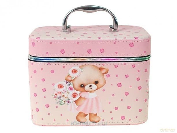 Kuferek M z lusterkiem na zamek 21x14x11,5cm