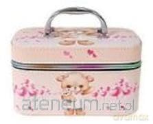 Kuferek S z lusterkiem na zamek 19x12x11cm