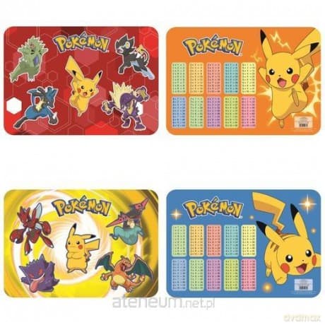 Podkład dwustronny laminowany A3 Hot Pokemon