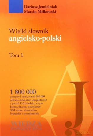 Wielki słownik angielsko - polski
