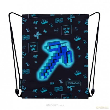 Worek na obuwie Astrabag Dark Pixel AD1