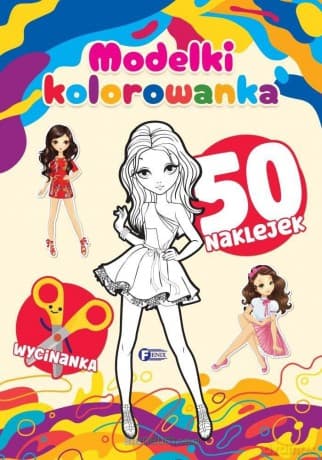 Modelki. Kolorowanka