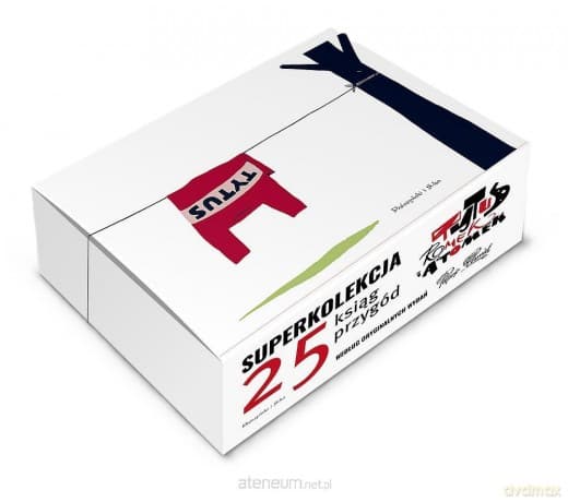 Tytus, Romek i A'Tomek (Tom 1-25) boks biały - Jerzy Chmielewski