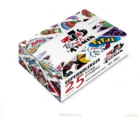 Tytus, Romek i A'Tomek (Tom 1-25) boks kolor. - Jerzy Chmielewski