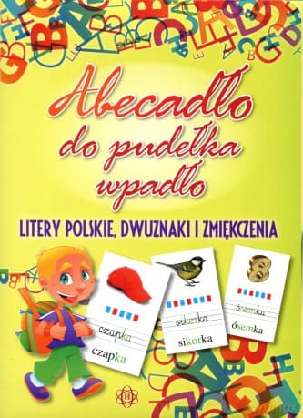 Abecadło do pudełka wpadło. Litery polskie dwuznaki i zmiękczenia