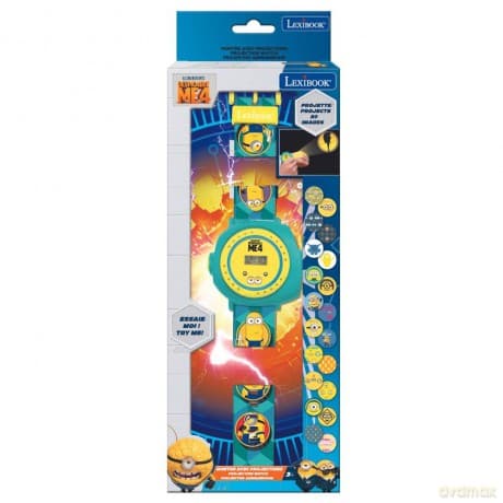 Zegarek cyfrowy z projektorem Minionki Lexibook DMW050DES